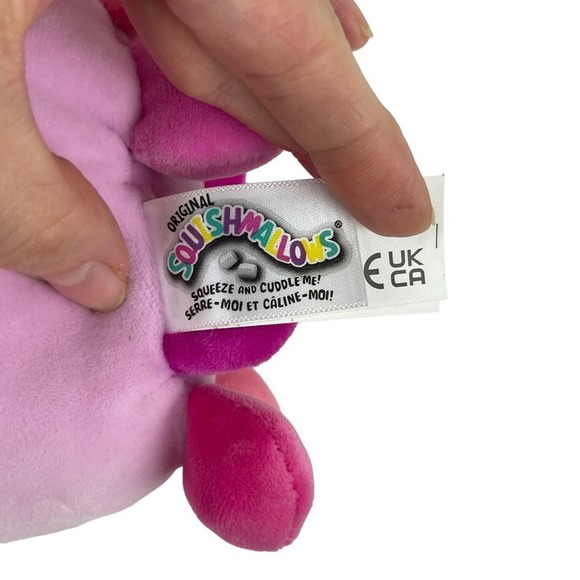 Squishmallows Davina The Octopus Sleepy Eye Plush Toy Pink 5" Octicorn Unicorn - Picture 8 of 14